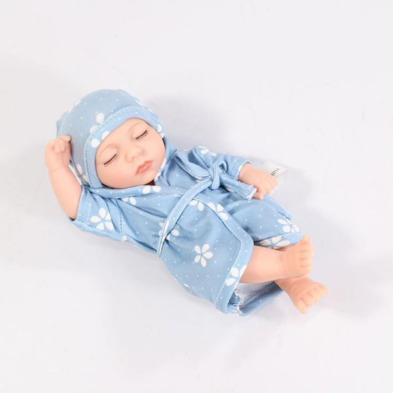 Mini Soft Silicone Baby Doll - Cute Gift for Girls