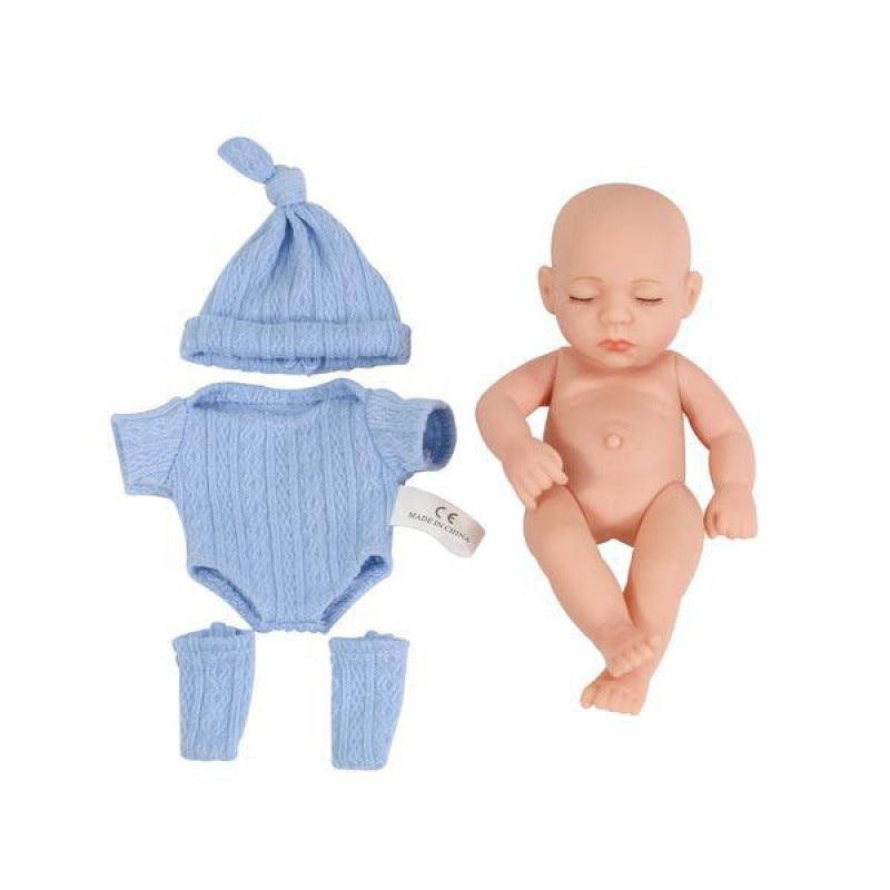 Mini Soft Silicone Baby Doll - Cute Gift for Girls