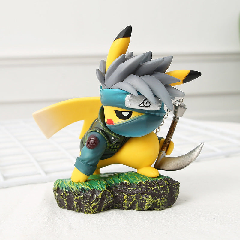Pikachu Cosplay Figure - Naruto Hidan Model Toy